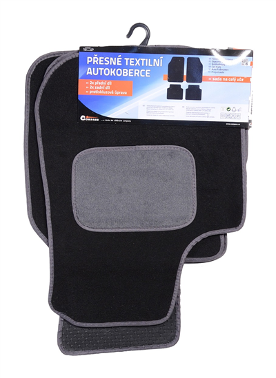 04320 Koberce textilní 4ks OCTAVIA I.