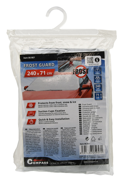 05957 Clona FROST na čelní sklo 240 x 71cm