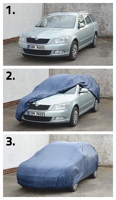 05970 Ochranná plachta FULL SUV-VAN 515x195x142cm NYLON