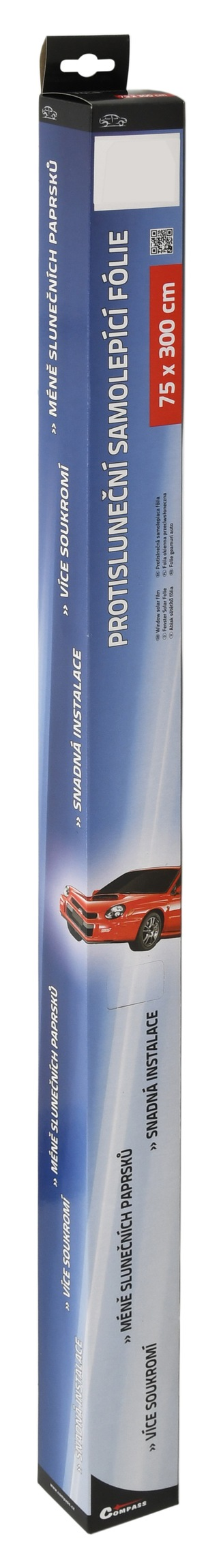 06162 Folie protisluneční 75x300cm super dark 5%