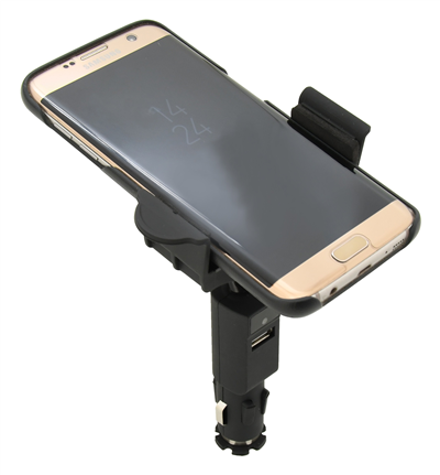 06261 Držák telefonu do zásuvky SOCKET 1xUSB