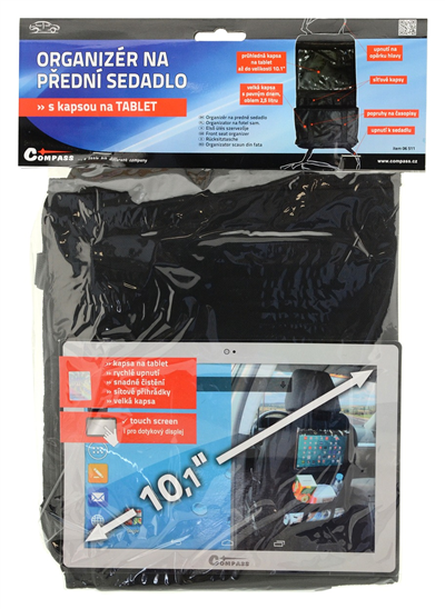 06511 Organizér na přední sedadlo TABLET