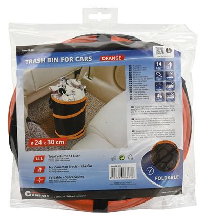 06603 Odpadkový koš velký ORANGE