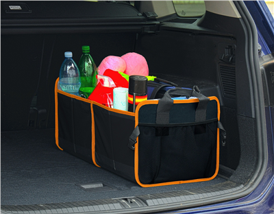 06605 Organizér do kufru dvojitý 54x34cm ORANGE