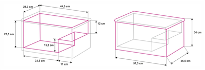 07090 Chladící box kompresor 30l 230/24/12V -20°C BLUE