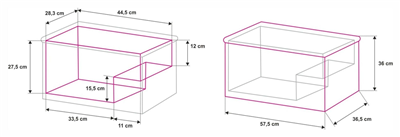 07090 Chladící box kompresor 30l 230/24/12V -20°C BLUE