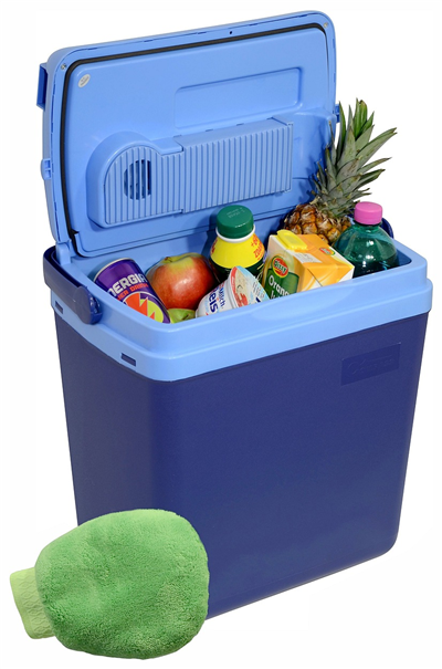 07121 Chladící box 25litrů BLUE 230/12V display s teplotou