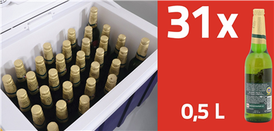 07126 Chladící box 50l 230V/12V pojízdný