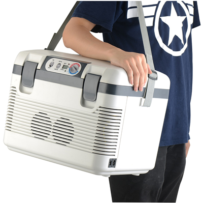 07130 Chladící box 19l + display 230V/24V/12V DOUBLE