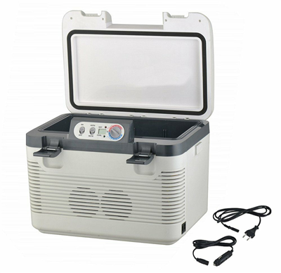 07130 Chladící box 19l + display 230V/24V/12V DOUBLE