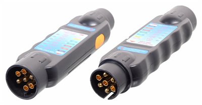 07171 Tester zásuvky přívěsu 7pólů