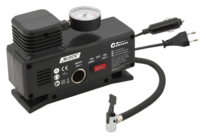 07194 Kompresor 12/230V BLOCK TÜV/GS