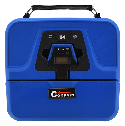 07205 Kompresor 12V BOX digitální 3in1