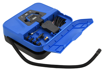 07205 Kompresor 12V BOX digitální 3in1