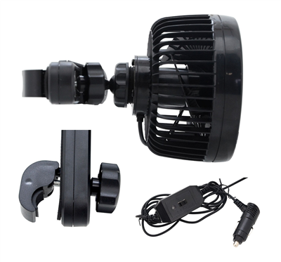 07214 Ventilátor MITCHELL 12V na opěrku hlavy