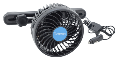 07214 Ventilátor MITCHELL 12V na opěrku hlavy