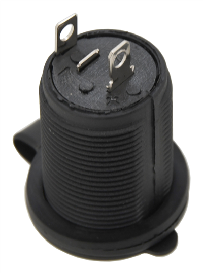 07393 Zásuvka 12/24V s krytem