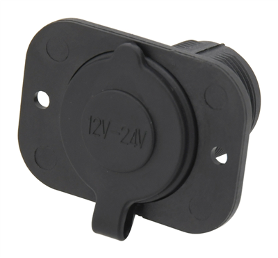 07393 Zásuvka 12/24V s krytem