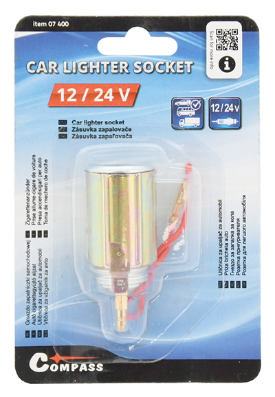 07400 Zásuvka zapalovače 12/24V