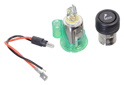 07402 Zapalovač 12V s osvitem EURO