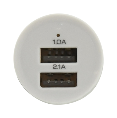 07406 Zástrčka 2xUSB 12-24V 5V/2100mA