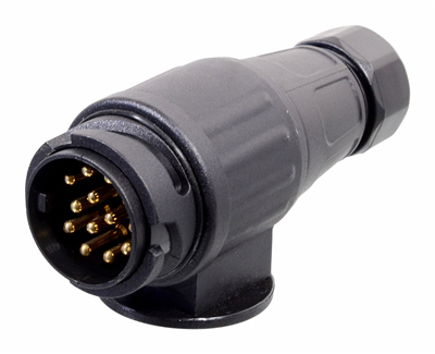 07446 Zástrčka tažného zařízení 13 pólů