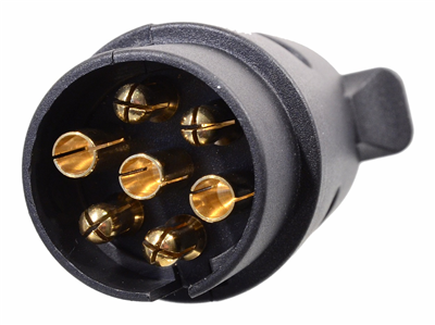 07450 Zástrčka tažného zařízení 7 pólů