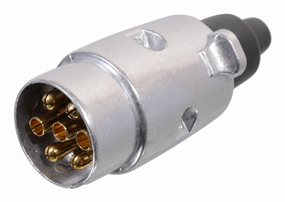 07452 Zástrčka tažného zařízení 7 pólů ALU