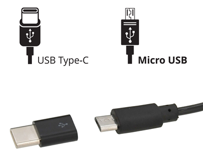 07659 Nabíječka telefonu 12/24V MICRO USB/USB-C