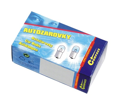 08431 Žárovka 12V R10W 10W Ba15s box