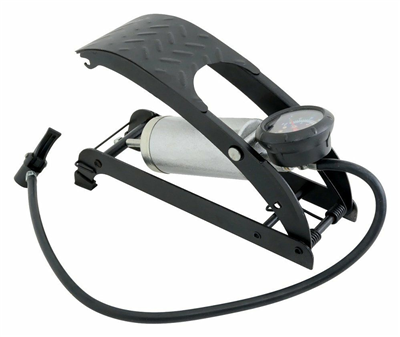 09153 Hustilka nožní s manometrem jednopístová TÜV/GS 1x120mm