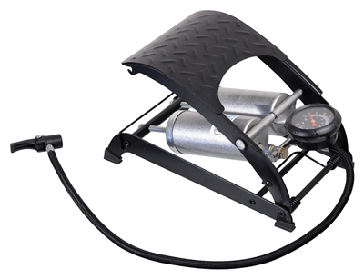 09154 Hustilka nožní s manometrem dvoupístová TÜV/GS 2x120mm