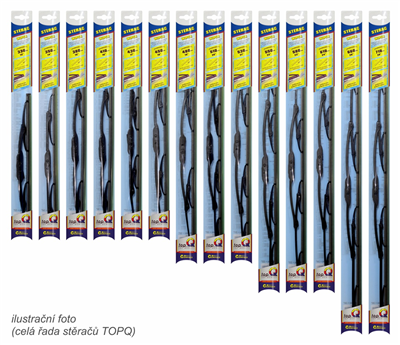 10016 Stěrač kovový TOPQ 710 mm GRAFIT