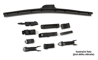 11005 Stěrač HYBRID 300mm + 11 adaptérů TEFLON