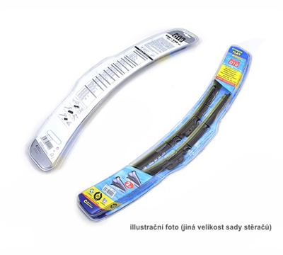 11113 Stěrače FLAT DOUBLE (D13) 550+510mm