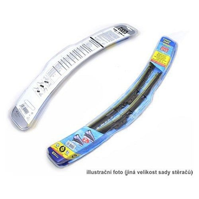 11116 Stěrače FLAT DOUBLE (D16) 610+410mm RAPID, CITIGO