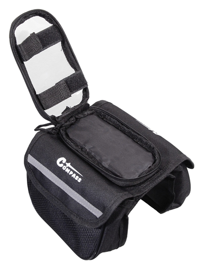 12029 Cyklotaška nad rám oboustranná + PHONE