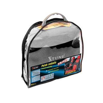 31631 Potah sedadla TRIKO přední 2ks šedý