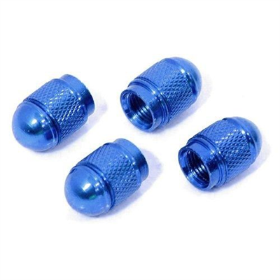 32331 Ozdobné kryty ventilků modré 4ks