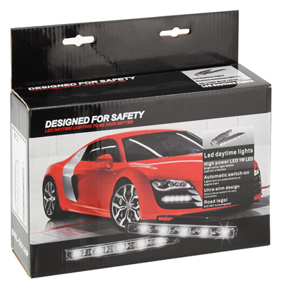 33550 Světla denního svícení 5 HIGH POWER LED 12V/24V (185x23x55 mm)