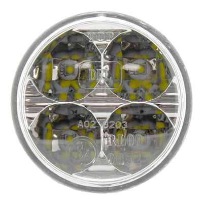 33551 Světla denního svícení 4 HIGH POWER LED 12V/24V (kulatá 70 mm)