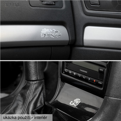 35308 Znak GTI samolepící METAL velký