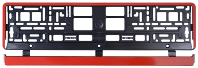 91568 Podložka pod SPZ RED STRIP