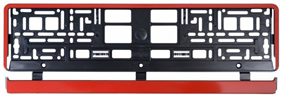 91568 Podložka pod SPZ RED STRIP