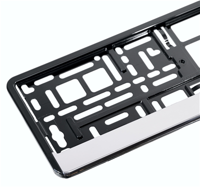 am61517 Podložka pod SPZ VIO CHROM-BLACK CAR