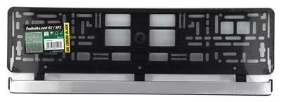 am61517 Podložka pod SPZ VIO CHROM-BLACK CAR