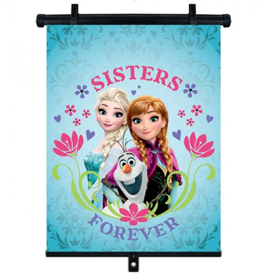 pr59308 Roletka na přísavky s aretací LEDOVÉ KRÁLOVSTVÍ 1ks