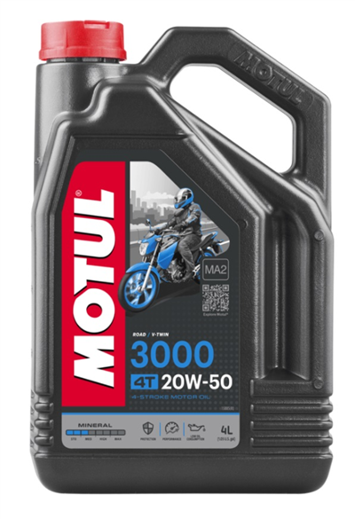 3000 4T 20W-50 - 4L