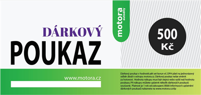 Dárkový poukaz 500 Kč