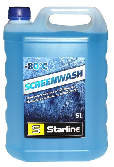 Zimní směs do ostřikovačů 5 Litrů (-80°C)
